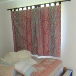 Curtains in guest room